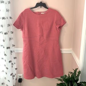 Boden dress lined pink 16R Easter spring